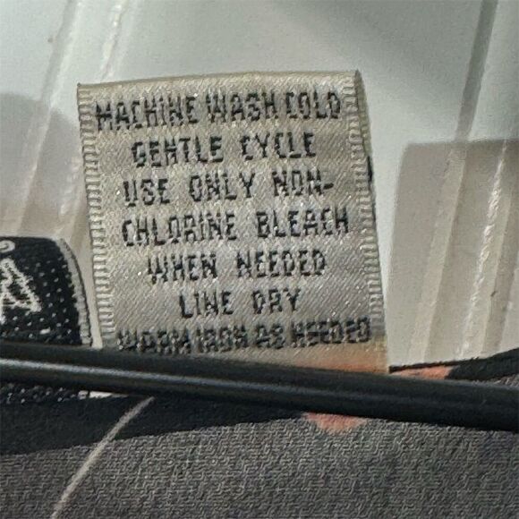 Fashion Bug Floral Chiffon Blouse 22/24 | Bell Sleeve Boho Peasant Top Romantic - Picture 8 of 8